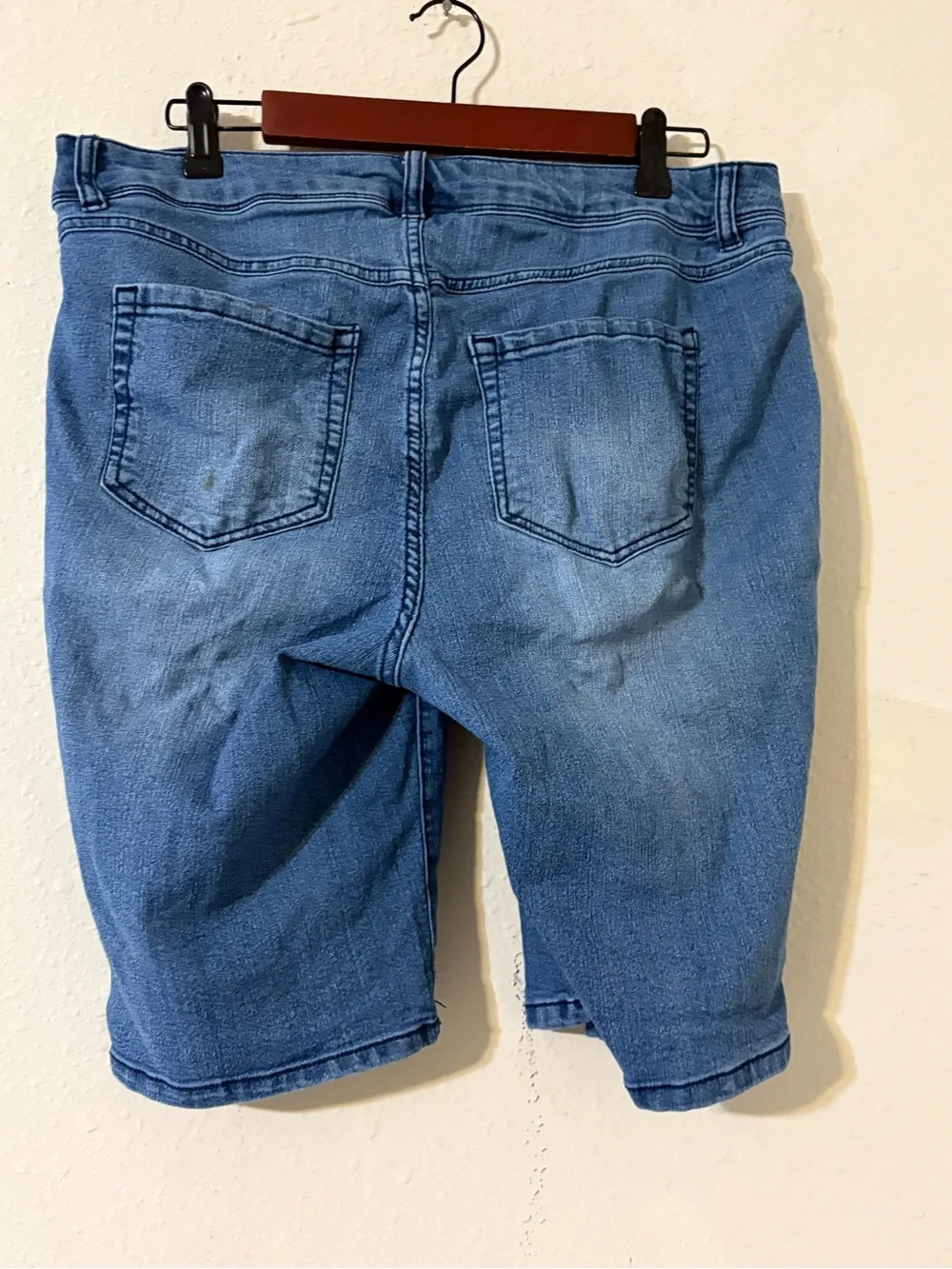 d. jeans Light Blue Men's Denim Short Pants
